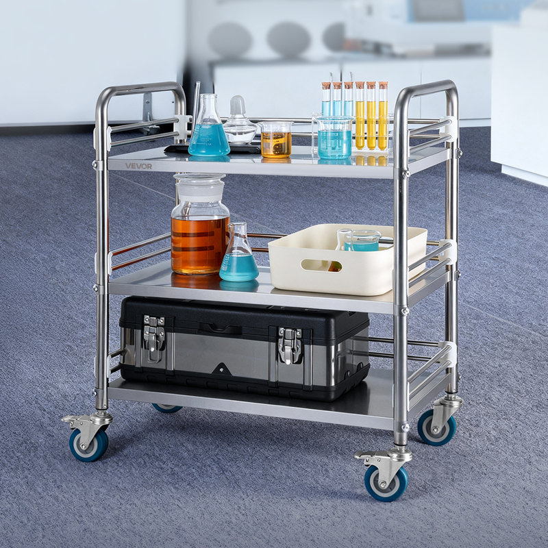 87cm H Utility Cart, 87cm H x 61.5cm W x 41cm D