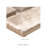 Terabrik Herringbone 12 in. x 15 in. Natural Textured Clay Brick Mosaic Floor and Wall Tile-85486986