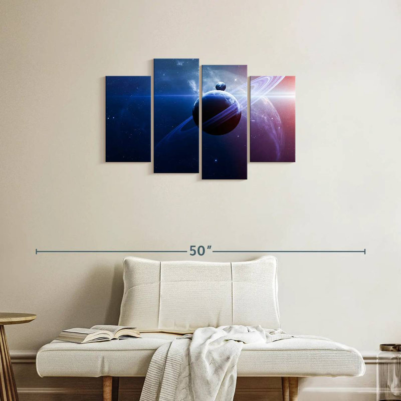 Oberle Planets In Outer Space, 22" H x 36" W