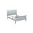 Cavender Sleigh Panel Bed-89128327-89128328