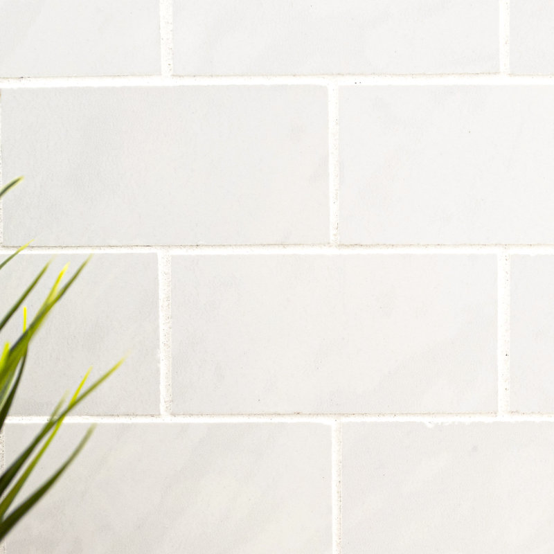 Azira 12 in. x 12 in. Polished Porcelain Mosaic Subway Floor and Wall Tile, Polare