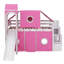 Roomy Twin Loft Bed Comes With Play Tent And Tower