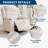 360° Swivel Rocking Recliner Chair with Corduroy Upholstery, Cup Holder & Side Pocket, Deep Seat Oversized Lazy Boy for Living Room, Nursery-1279141118