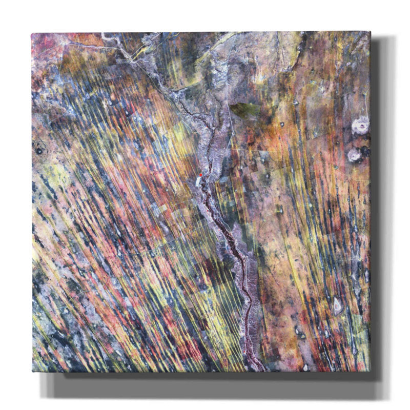 «The Optimist», impression sur toile tendue, H 12 po x l 12 po x P 0,75 po