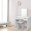 Evonne Dressing Table with Mirror-1557264320