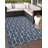 Contemporary Ohanlon Area Rug Navy Blue Color-1085285209