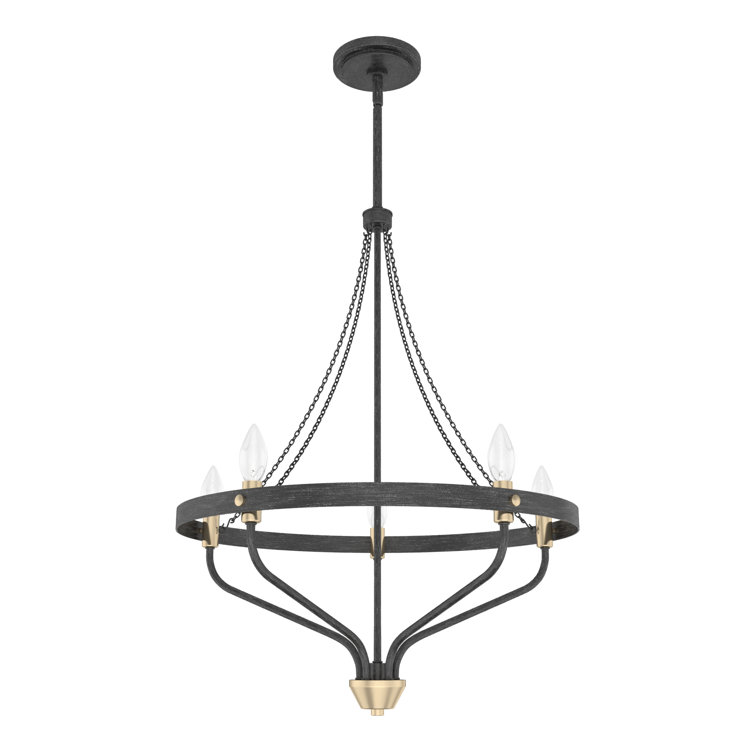 Hunter Merlin 5 Light Chandelier Ceiling Light Fixture