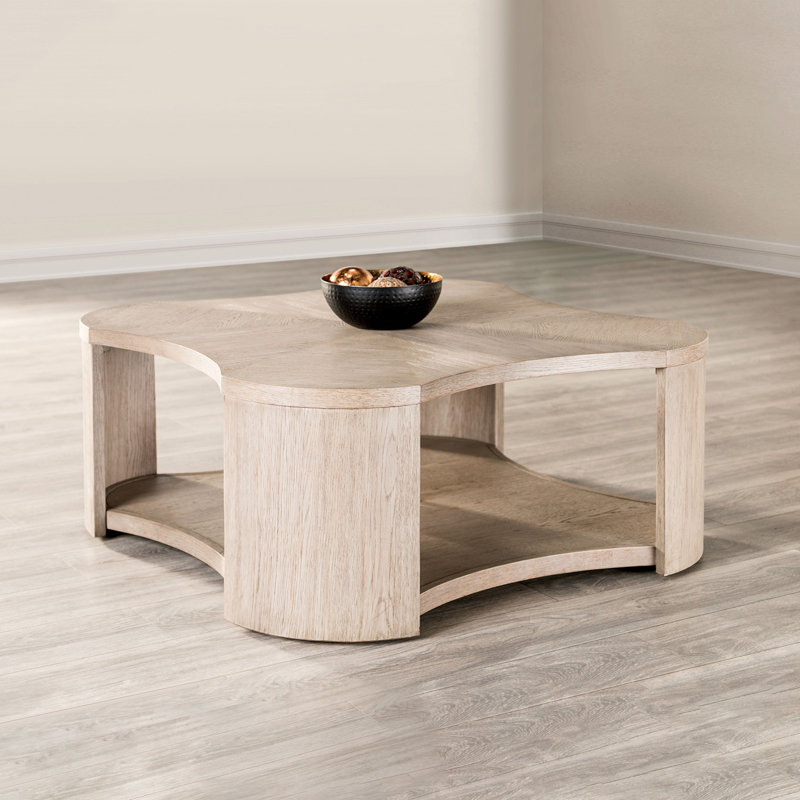 Table basse moderne 42,4 ", chêne