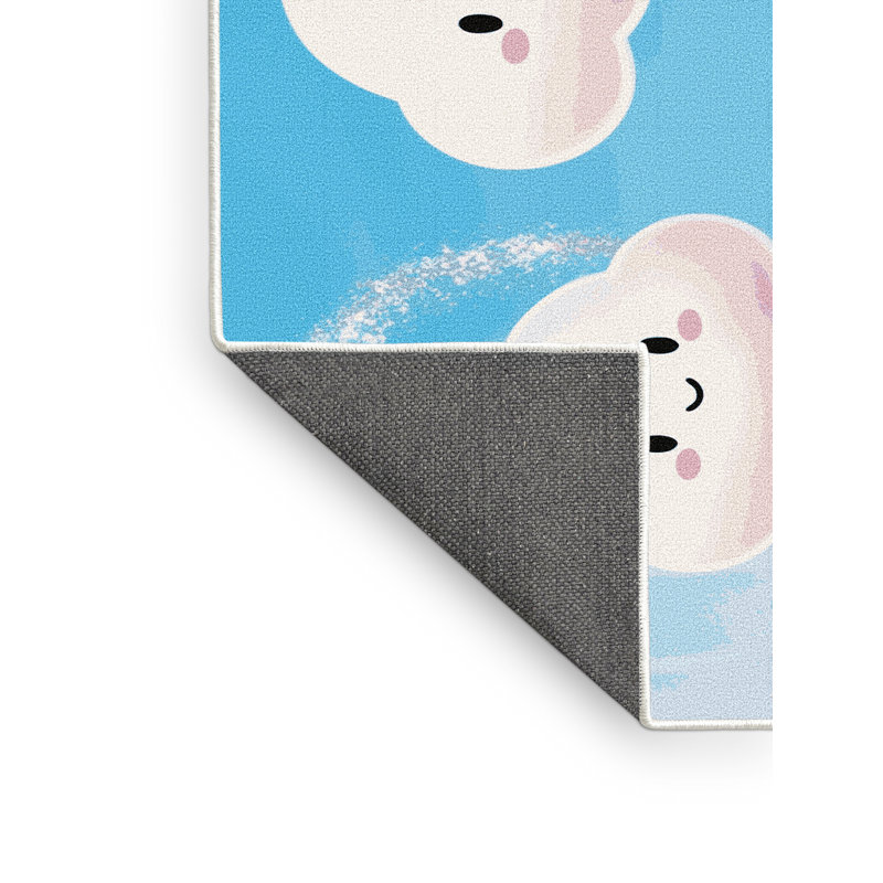 Tapis pour enfants Zoomie, Rectangle de 5 pi x 8 pi