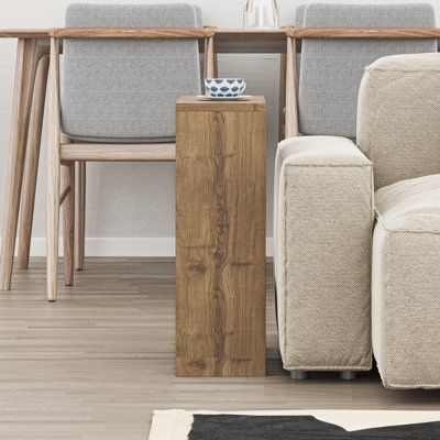 Beeler Modern Slim Compact Side Table