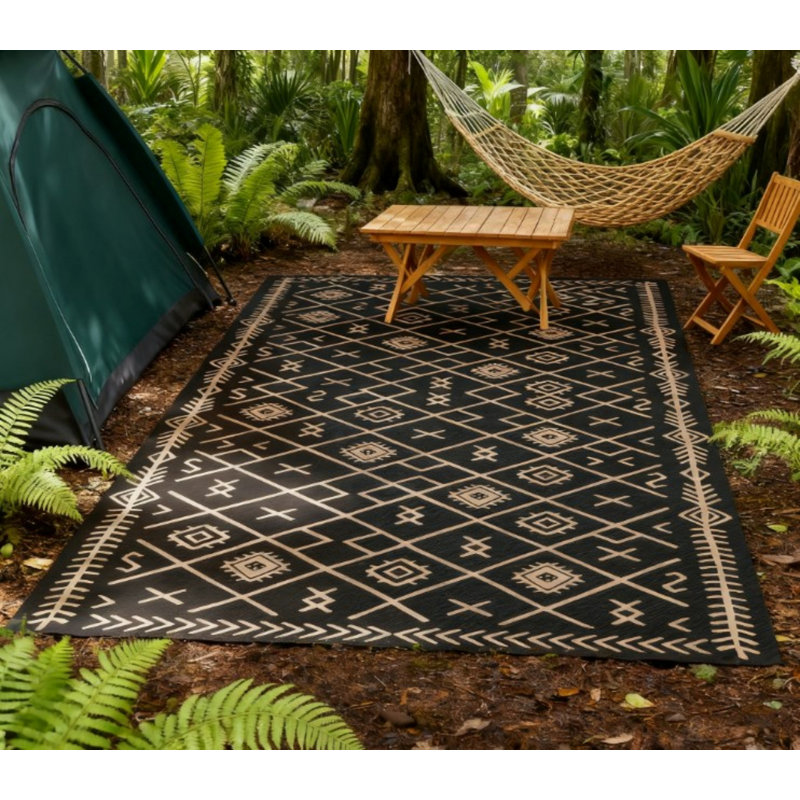 Tapis d'extérieur, tapis réversible pour patio