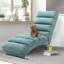 Chaise longue d'intérieur rembourrée avec 5 modes de massage électrique ergonomique télécommandé-440774334