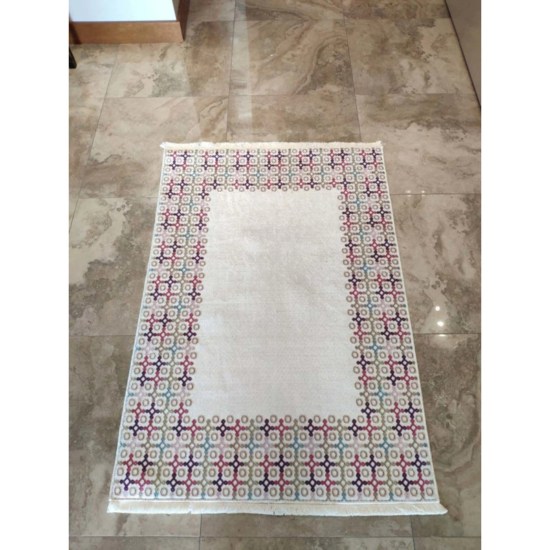 Tapis Matarranz avec envers antidérapant, Tapis de couloir 3 pi 11 po x 8 pi 10 po
