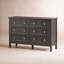 Commode de chambre à coucher, commode de chambre à coucher l 47 po Dateland-2074101273