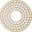 Médaillon de plafond en bois Fink-63412010-63412017