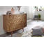 Mosayk Solid Wood 88cm W 3 - Drawer Chest of Drawers