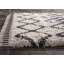 Peugeot Geometric Shaggy Ivory/Charcoal Rug-30109776