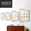 Reproduction encadrée de motifs océaniques II - bois massif-345465041