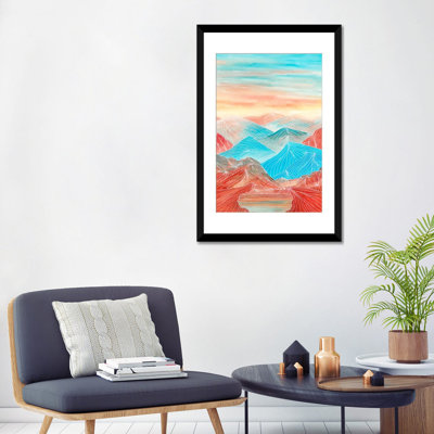 « lines », reproduction de peinture à l’acrylique sur toile tendue