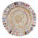 Abhay Hand Woven Cotton/Jute Rug in Light Beige/Ivory
