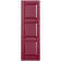 Paire de volets sur mesure en vinyle