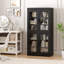 Vaisselier en bois et verre-877050778