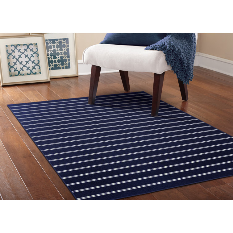 Tapis bleu marine Dellbrook