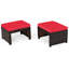 Trulli Wicker Outdoor Ottoman-549746102