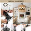 Lustre de style campagnard 6 lumières Wagon Wheel-925673848