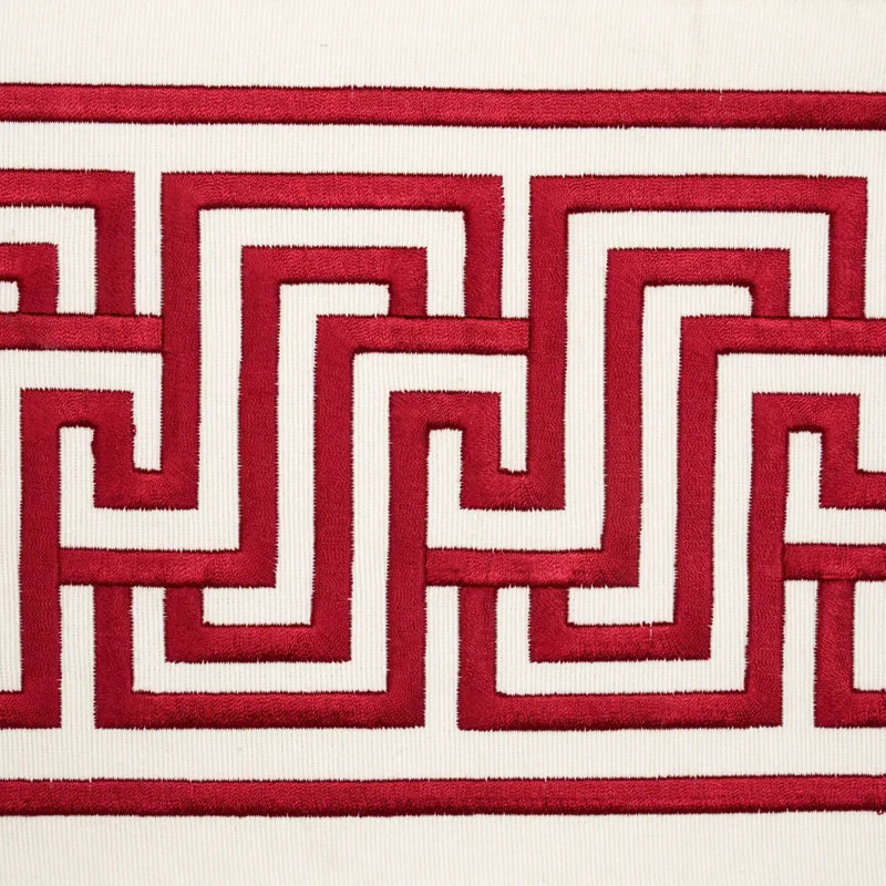 Schumacher x Mary McDonald Labyrinth Tape, Ruby