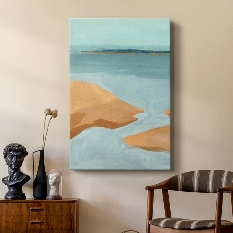 «Out on the Sandbar IV» - galerie sur mesure Cavas, H 60 po x l 40 po