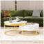 Table basse gigogne moderne avec tiroirs Modern