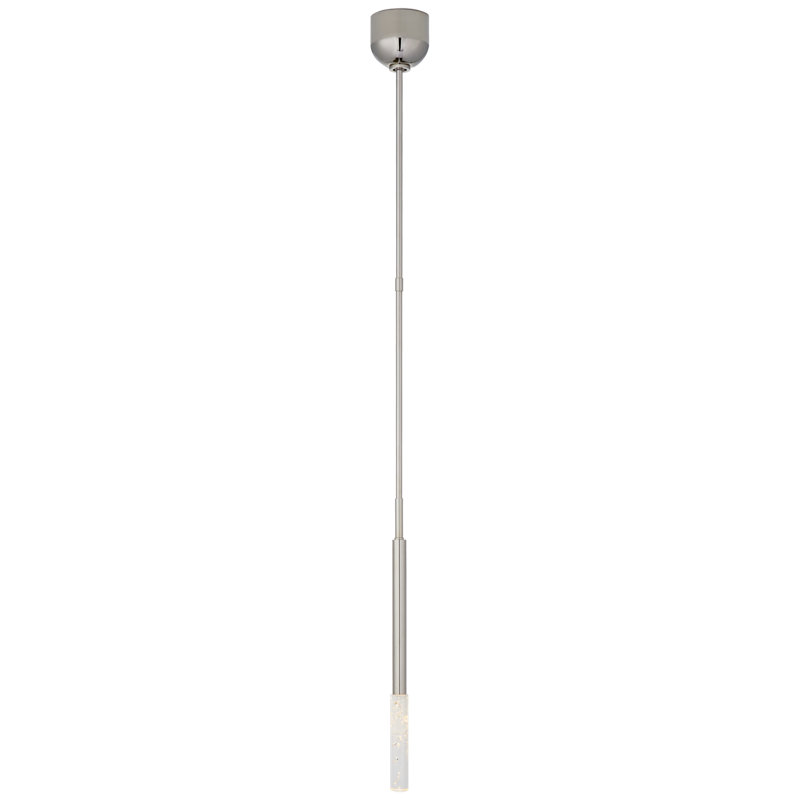 Kelly Wearstler Rousseau Single Pendant, Polished Nickel