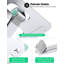 Support d'ordinateur portable pliable, support d'ordinateur ergonomique à hauteur réglable pour bureau, support pour ordinateur portable en aluminium, argent-868998290