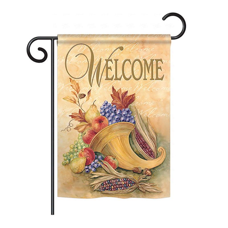 Double Sided Polyester, 18.5" H x 13" W