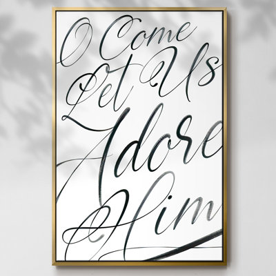 Toile tendue avec cadre O'Come