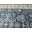 Tapis bleu marine unique de 8 pi 11 po x 11 pi 11 po