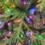 7.5' Artificial Fir Christmas Tree with Color & Clear Lights