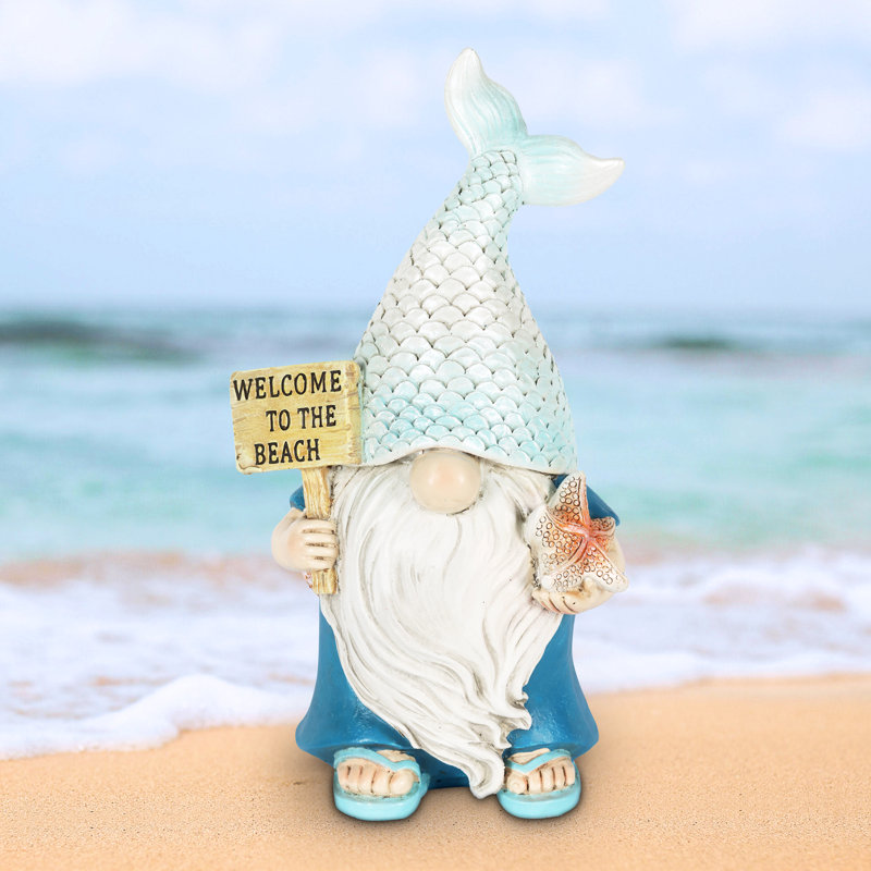 Metal Mermaid on Swing Beach Wall Welcome Sign Metal Mermaid on Swing Beach Wall Welcome Sign