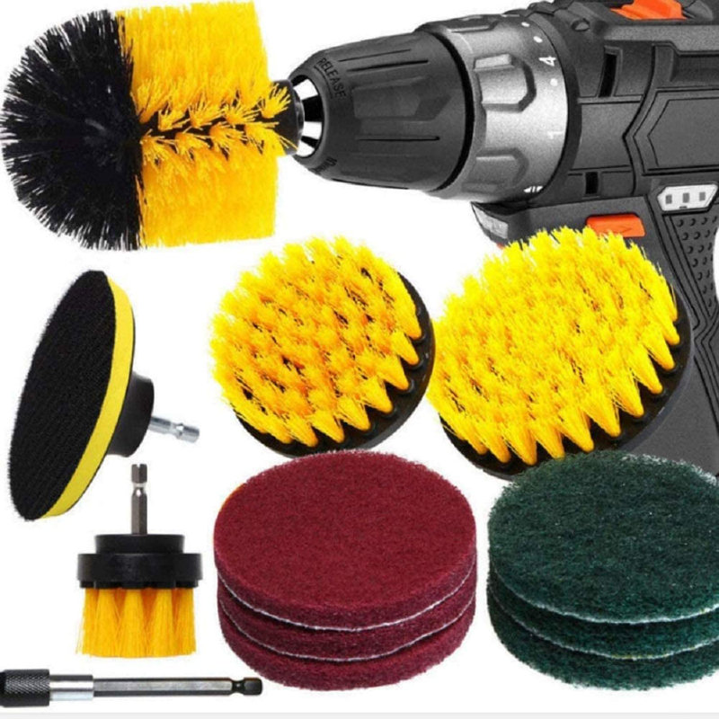 12 Piece Free-Standing Toilet Brush Set
