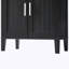 Grande armoire de salle de bain autoportante avec tiroir, 2 armoires, 4 portes à fermeture douce, 2 tablettes réglables, rangement ouvert-118436581