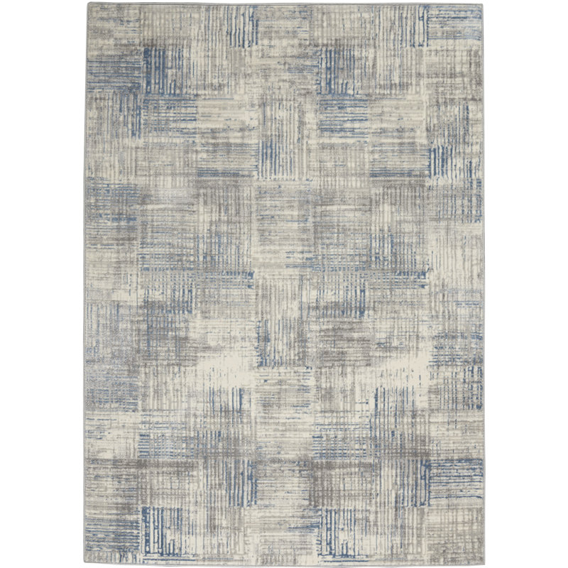 Abstract Area Rug, Rectangle 5'3" x 7'3"