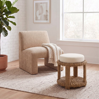 Tabouret rond Chloé
