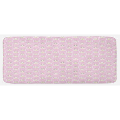 Cottage / Country Polyester Kitchen Mat