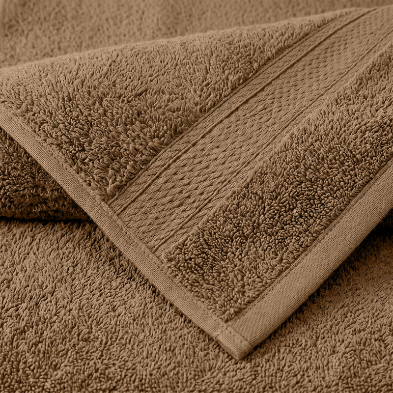 Coton luxueux et hautement absorbant Renata, Café au lait