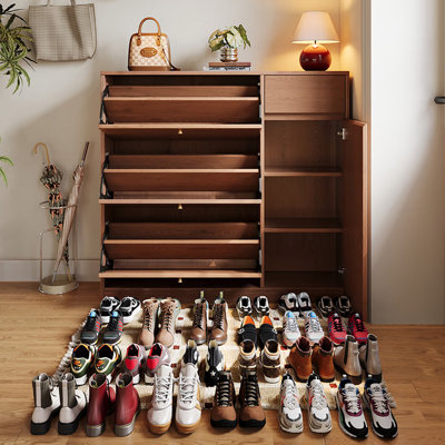 Popular retro storage shoe cabinet