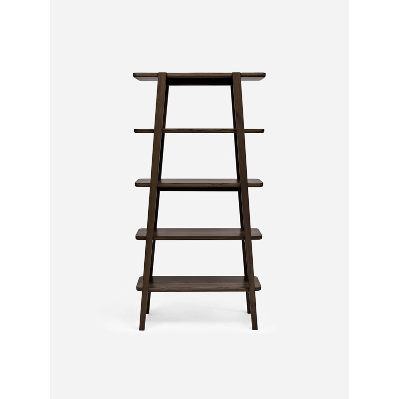 Apanas Ladder Bookcase, Coffee