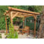Dunster House Bike Shed W2.4m x D1.2m / W8' x D4', Fully Pressure Treated, Overlord Modular