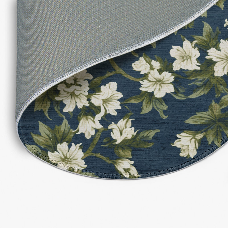 Tapis vert d'intérieur et d'extérieur Botanical, Rond 5 pi