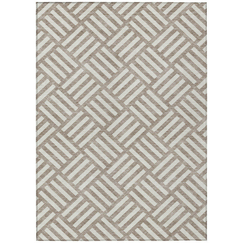 Tapis intérieur / extérieur Kinslee, Rectangle 9 pi x 12 pi